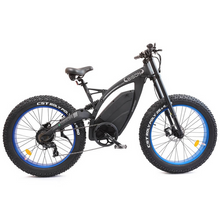 Load image into Gallery viewer, Ecotric Bison-Matt Black 48v 17.5AH 1000W Big Fat Tire (NS-SON26LCD-BL)