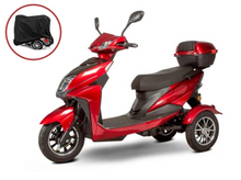 Load image into Gallery viewer, EWheels EW-10 500W 3-Wheel Recreational Mobility Scooter