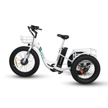 Load image into Gallery viewer, Emojo Caddy Electric Fat Tire 3 Wheel Tricycle/Trike Beach Cruiser - Ebikecentric