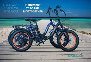 EMOJO RAM SS Sport Foldable 750w Electric Bike Step Through Ebike - Ebikecentric