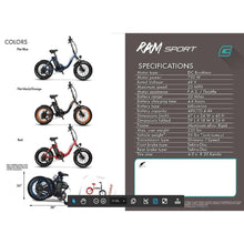 Load image into Gallery viewer, EMOJO RAM SS Sport Foldable 750w Electric Bike Step Through Ebike - Ebikecentric
