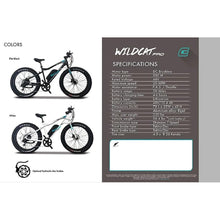 Load image into Gallery viewer, EMOJO WILDCAT PRO HD Electric bike mountain 500/750W Ebike - Ebikecentric