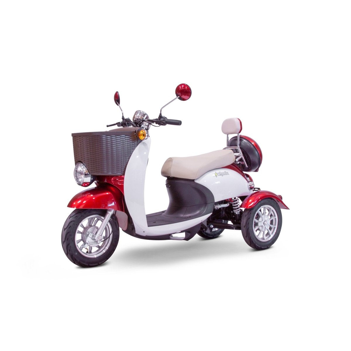 EWheels EW-11 500W 3-Wheel Sport Euro Style Mobility Scooter - Ebikecentric