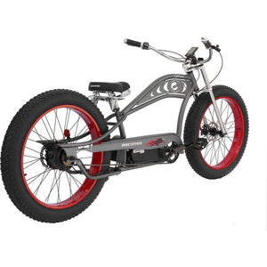 MICARGI CYCLONE 500W Chopper Style Fat Tire Cruiser Electrical Bicycle - Ebikecentric