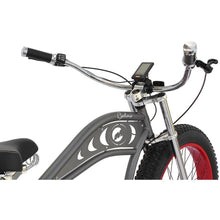 Load image into Gallery viewer, MICARGI CYCLONE 500W Chopper Style Fat Tire Cruiser Electrical Bicycle - Ebikecentric