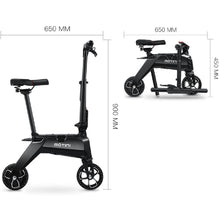 Load image into Gallery viewer, Motini Nano 36v 250w Lithium Electric Scooter - Ebikecentric