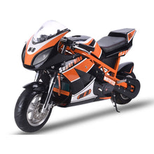 Load image into Gallery viewer, MotoTec 1000w 48v Electric Superbike Black - Ebikecentric