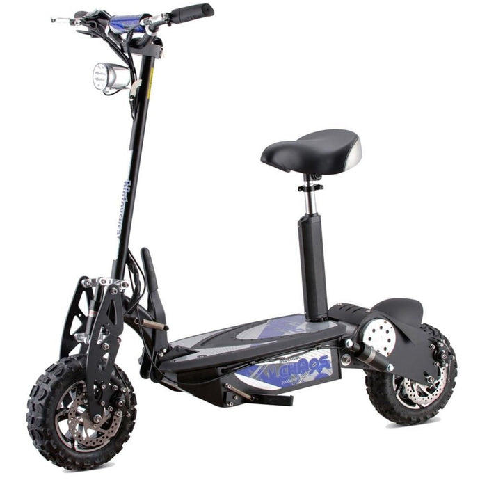 MotoTec Chaos 2000w 60v Electric Scooter Black - Ebikecentric