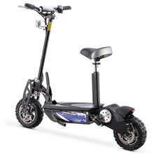 Load image into Gallery viewer, MotoTec Chaos 2000w 60v Electric Scooter Black - Ebikecentric