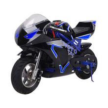 Load image into Gallery viewer, MotoTec GT Gas Pocket Bike 49cc 2Stroke - Ebikecentric