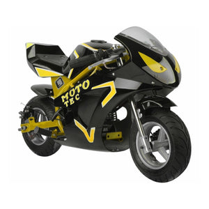 MotoTec GT Gas Pocket Bike 49cc 2Stroke - Ebikecentric