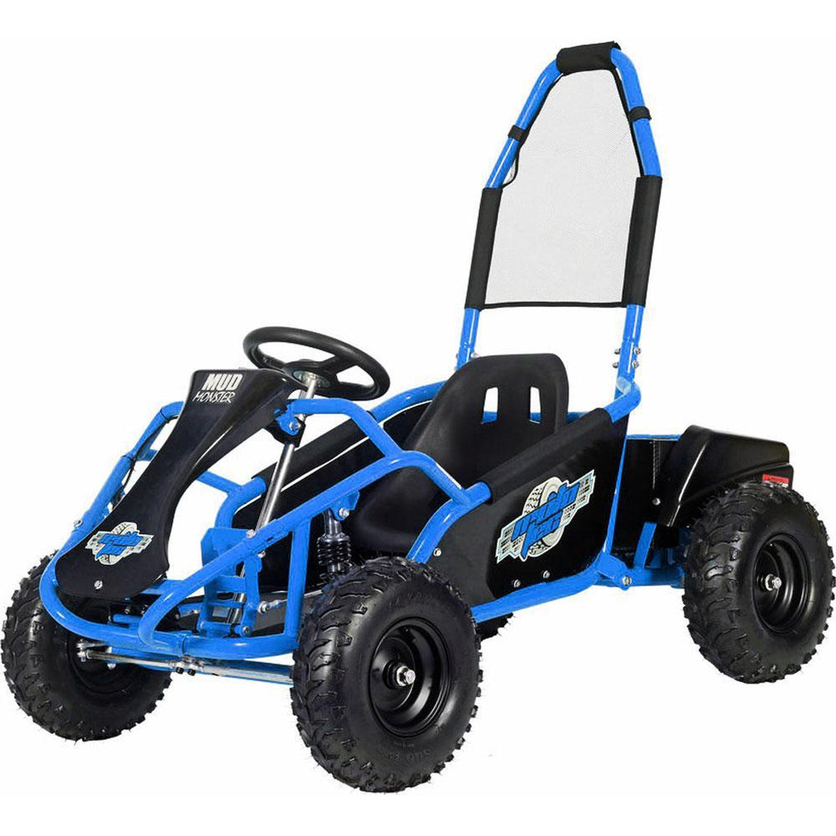 MotoTec Mud Monster Kids Electric 48v 1000w Go Kart Full Suspension - Ebikecentric