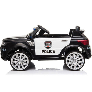 MotoTec Police Car 12v Black (2.4ghz RC) - Ebikecentric