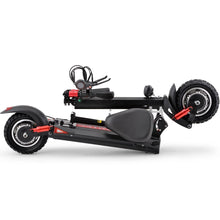 Load image into Gallery viewer, MotoTec Thor 60v 2400w Lithium Electric Scooter Black - Ebikecentric