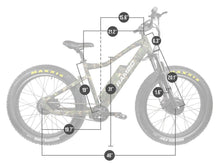Load image into Gallery viewer, RAMBO Krusader 500W 48V/14AH 2WD Fat Tire Electric Hunting Ebike - Ebikecentric