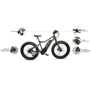 RAMBO RYDER 750W Fat Tire Electric Hunting Ebike - Ebikecentric