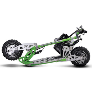 UberScoot 70x 2-Speed Gas Scooter Green - Ebikecentric